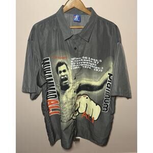 Ali Platinum Muhammad Ali The Greatest Button Down XXL